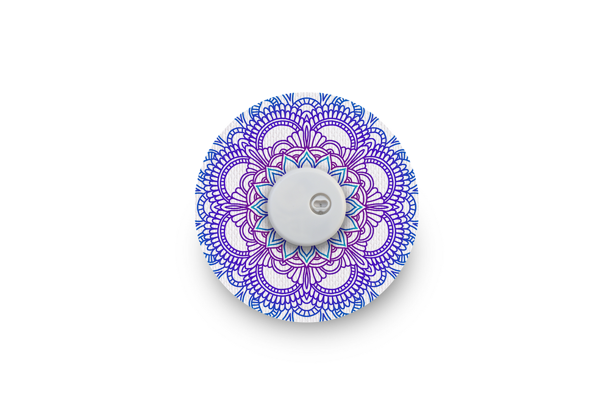 Blue Mandala Patch - Libre 3