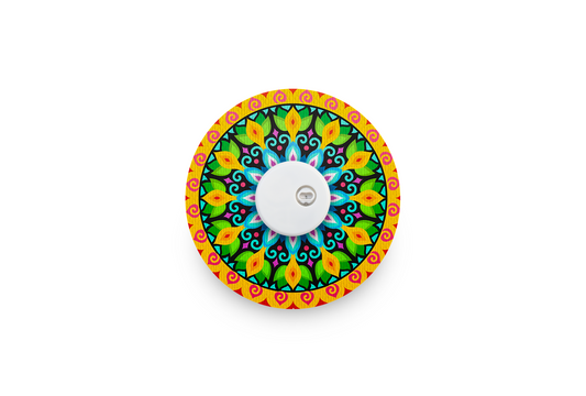 Bright Mandala Patch - Libre 3