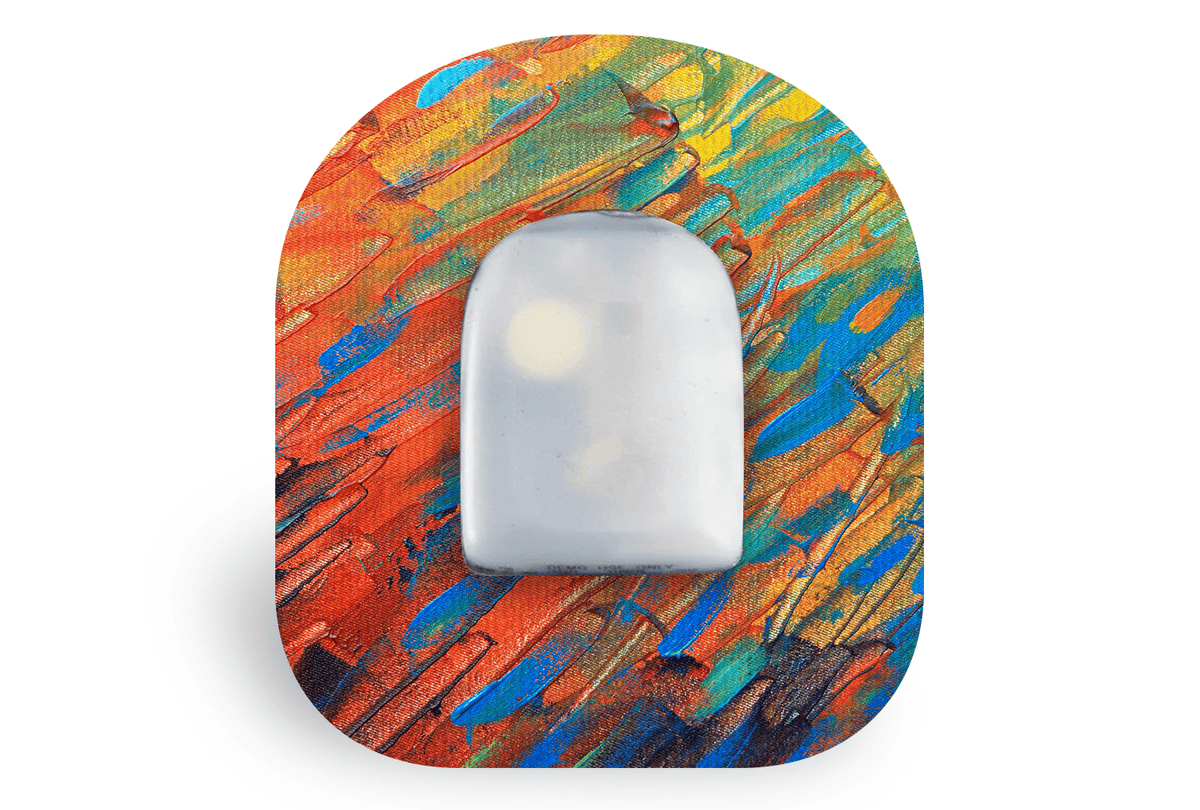 Abstract Patch - Omnipod for Single diabetes supplies and insulin pumps