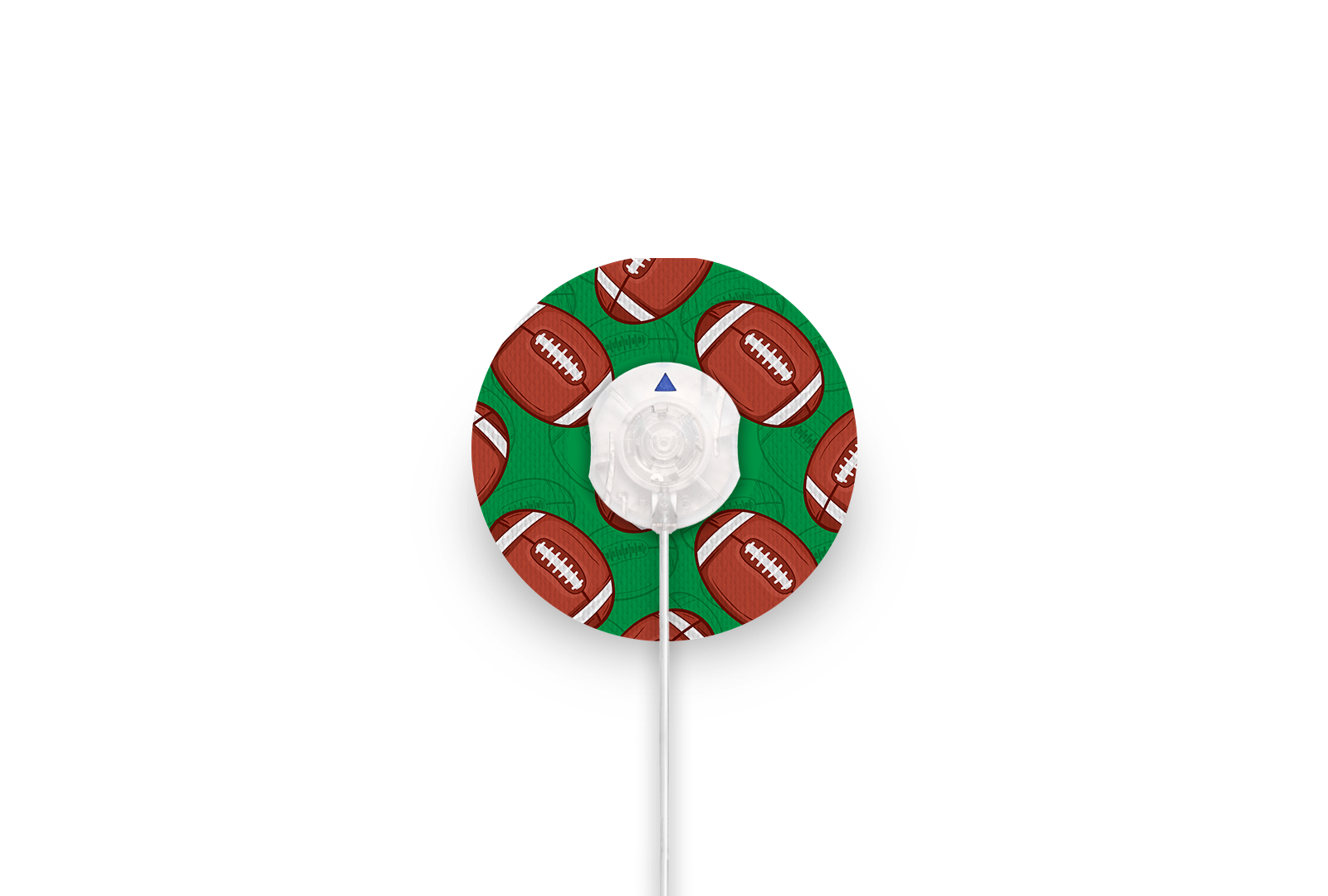 American Football Patch - Minimed QuickSet for Single diabetes supplies and insulin pumps