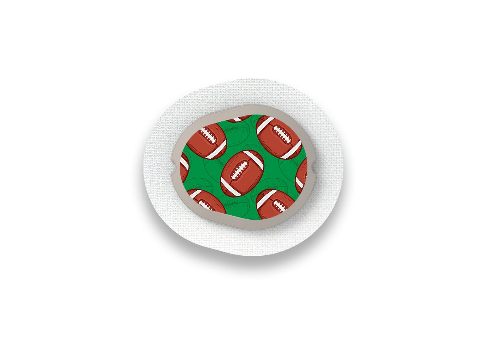 American Football Sticker for Novopen 4, 5, 6, or Echo diabetes supplies and insulin pumps