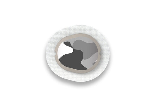 Arctic Camo Sticker - Dexcom G7 / One+ Sensor for diabetes supplies and insulin pumps