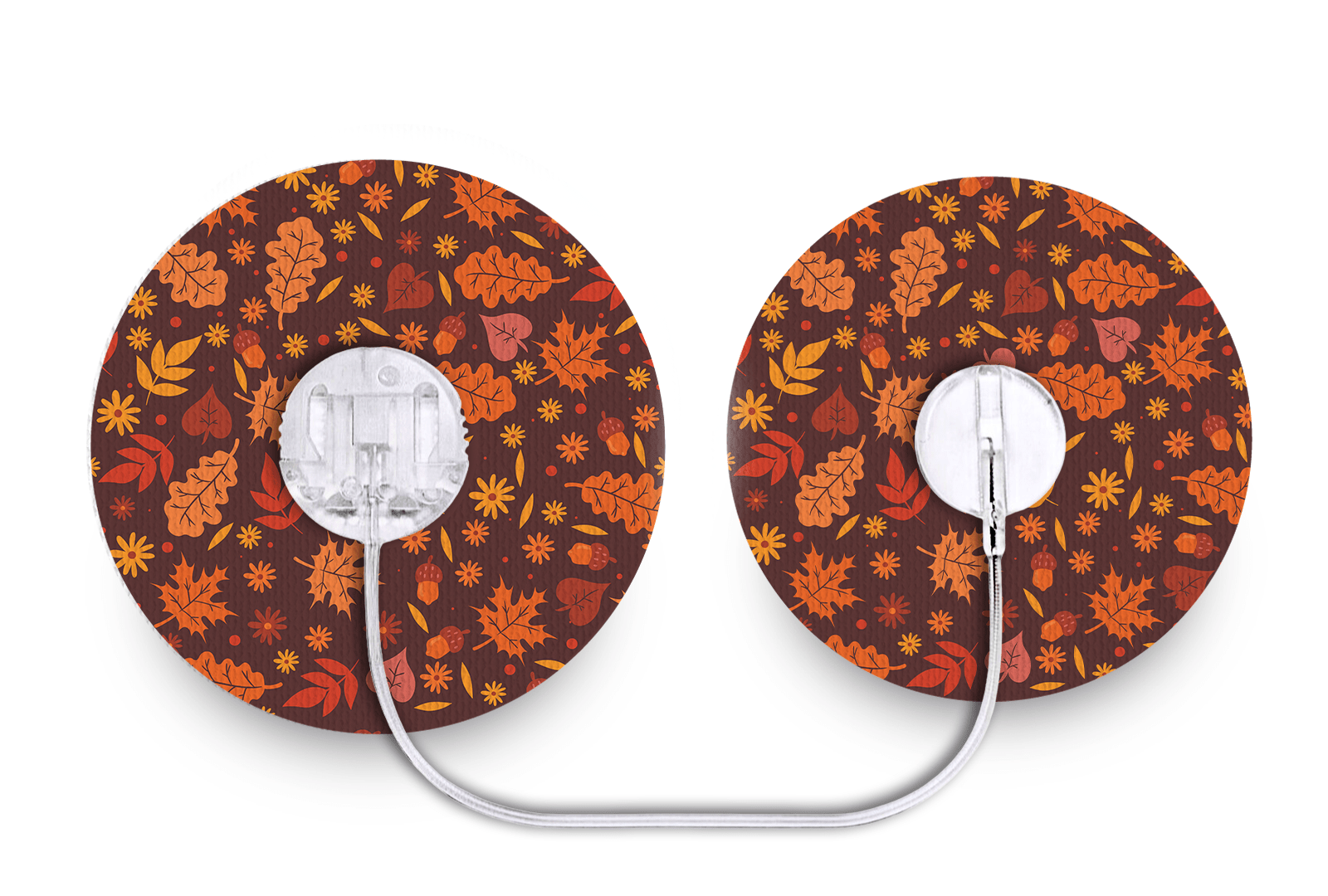 Autumn Leaves Patch for Tru - Steel diabetes supplies and insulin pumps