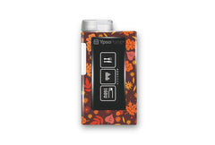 Autumn Leaves Stickers for Ypsomed MyLife diabetes supplies and insulin pumps