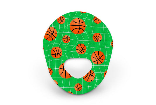 Basketball Patch - Guardian Enlite for Single diabetes supplies and insulin pumps