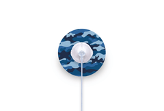 Blue Camo Patch - mylife Orbit for Single diabetes supplies and insulin pumps