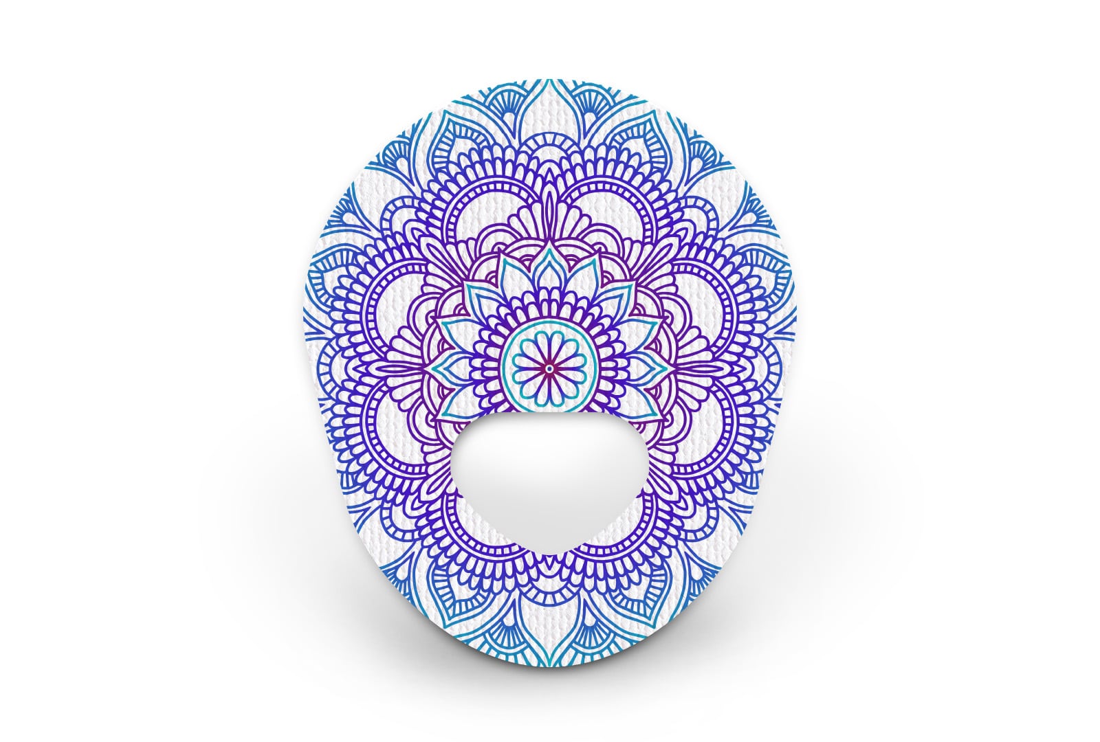 Blue Mandala Patch - 20 Pack for Guardian Elite diabetes supplies and insulin pumps