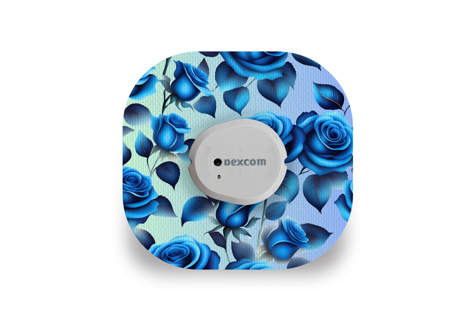 Blue Roses Patch - Dexcom G7 / One+ for Single diabetes supplies and insulin pumps