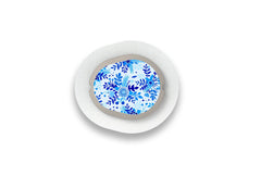 Bright Blue Bloom Sticker for Novopen 4, 5, 6, or Echo diabetes supplies and insulin pumps