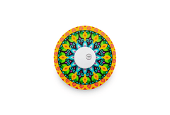 Bright Mandala Patch for Freestyle Libre 3 diabetes supplies and insulin pumps