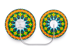 Bright Mandala Patch for Tru - Steel diabetes supplies and insulin pumps