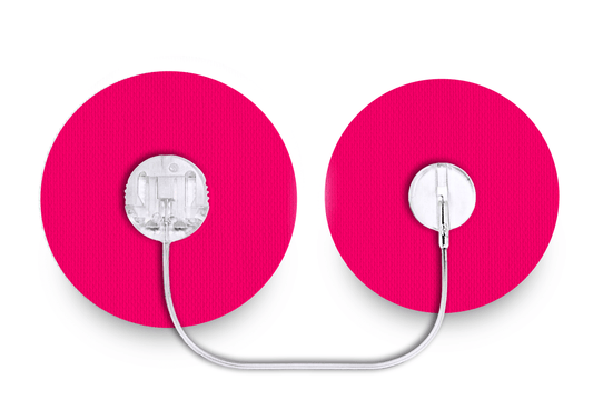 Bright Pink Patch - Minimed Sure - T for Single diabetes supplies and insulin pumps