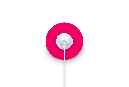 Bright Pink Patch - mylife Orbit for Single diabetes supplies and insulin pumps