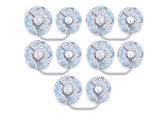 Cherry Blossom Patch Pack for Tru - Steel - 5 - Pack diabetes supplies and insulin pumps