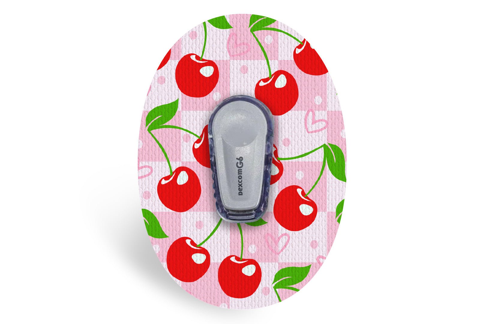 Cherry Patch - Dexcom G6 / One for Single diabetes supplies and insulin pumps