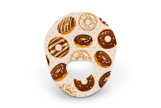 Chocolate Donuts Patch - Guardian Enlite for Single diabetes supplies and insulin pumps