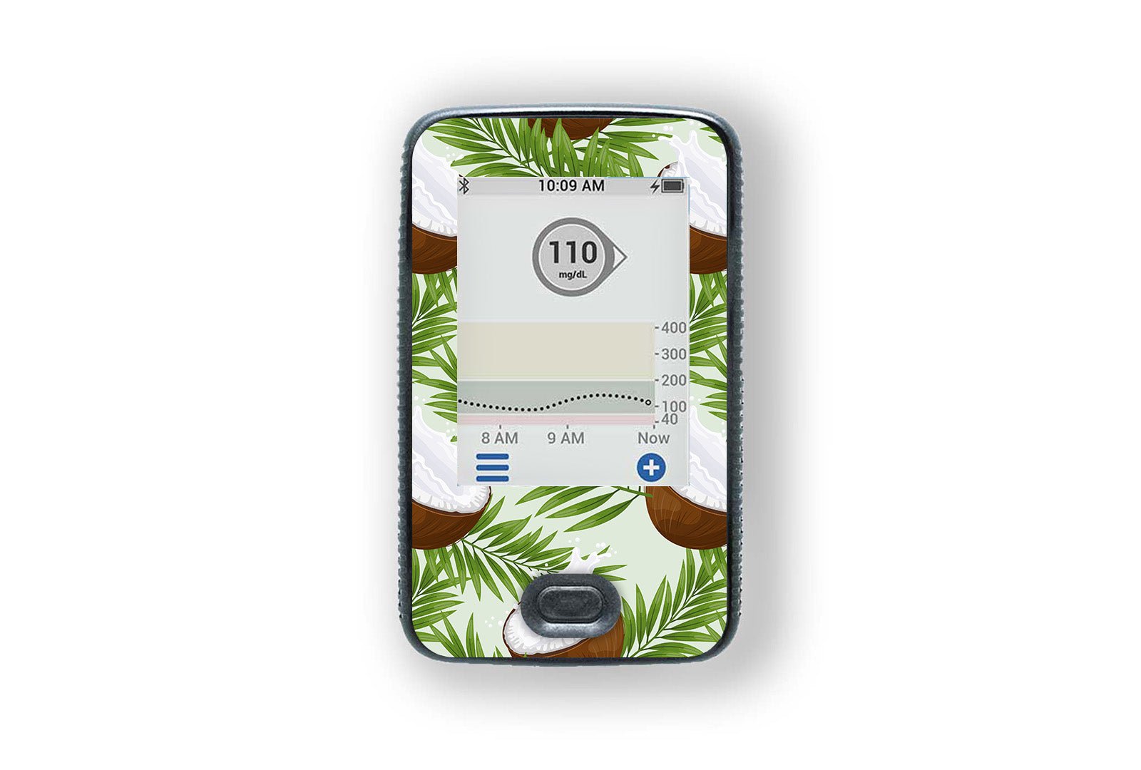 Coconut Sticker for Novopen 4, 5, 6, or Echo diabetes supplies and insulin pumps