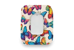 Colourful Butterflies Patch for Medtrum CGM diabetes supplies and insulin pumps