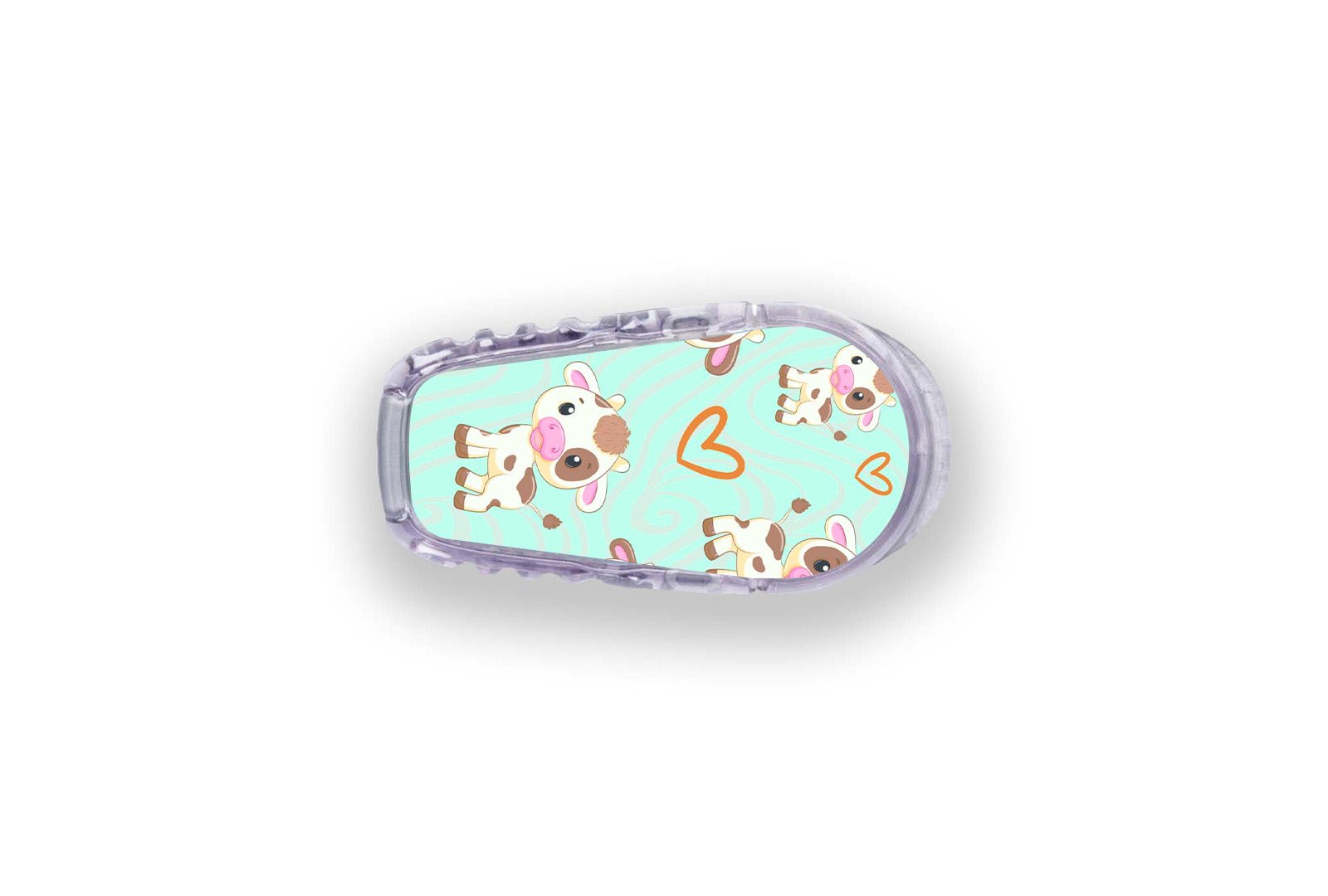 Cute Cows Sticker for Novopen 4, 5, 6, or Echo diabetes supplies and insulin pumps