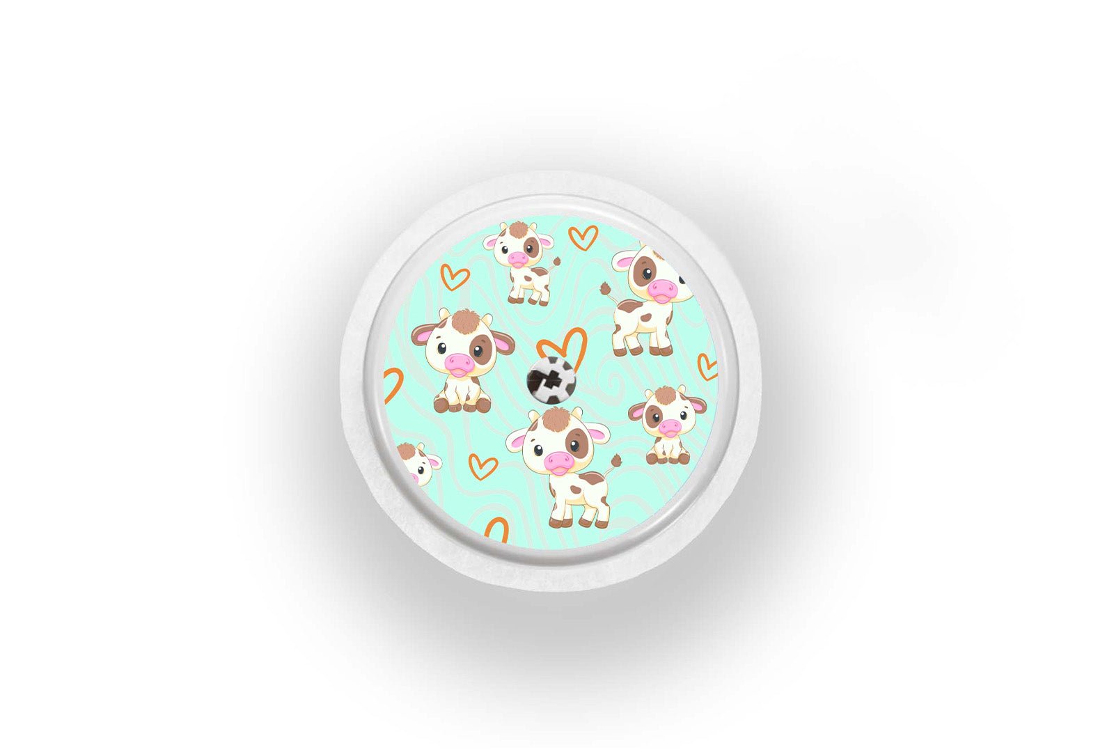 Cute Cows Sticker for Novopen 4, 5, 6, or Echo diabetes supplies and insulin pumps