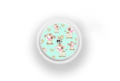 Cute Cows Sticker for Novopen 4, 5, 6, or Echo diabetes supplies and insulin pumps