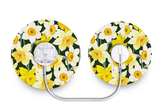 Daffodils Patch - Tru - Steel for Single diabetes supplies and insulin pumps