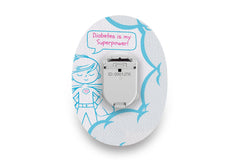 Diabetes Is My Superpower Patch for Glucomen Day diabetes supplies and insulin pumps