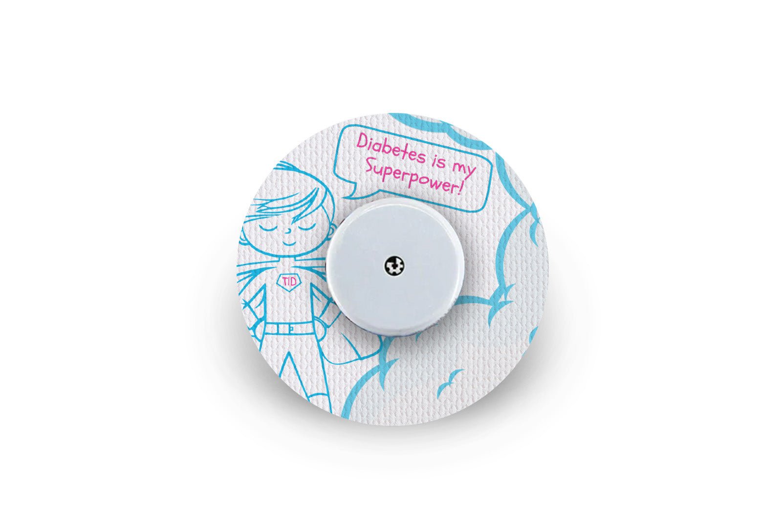 Diabetes Is My Superpower Patch - Freestyle Libre for Single diabetes supplies and insulin pumps