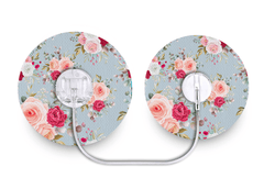 Elegant Roses Patch Pack - Tru - Steel for Single diabetes supplies and insulin pumps