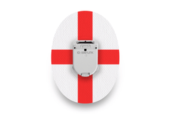 England Flag Patch for Glucomen Day diabetes supplies and insulin pumps