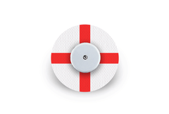 England Flag Patch - Freestyle Libre for Single diabetes supplies and insulin pumps