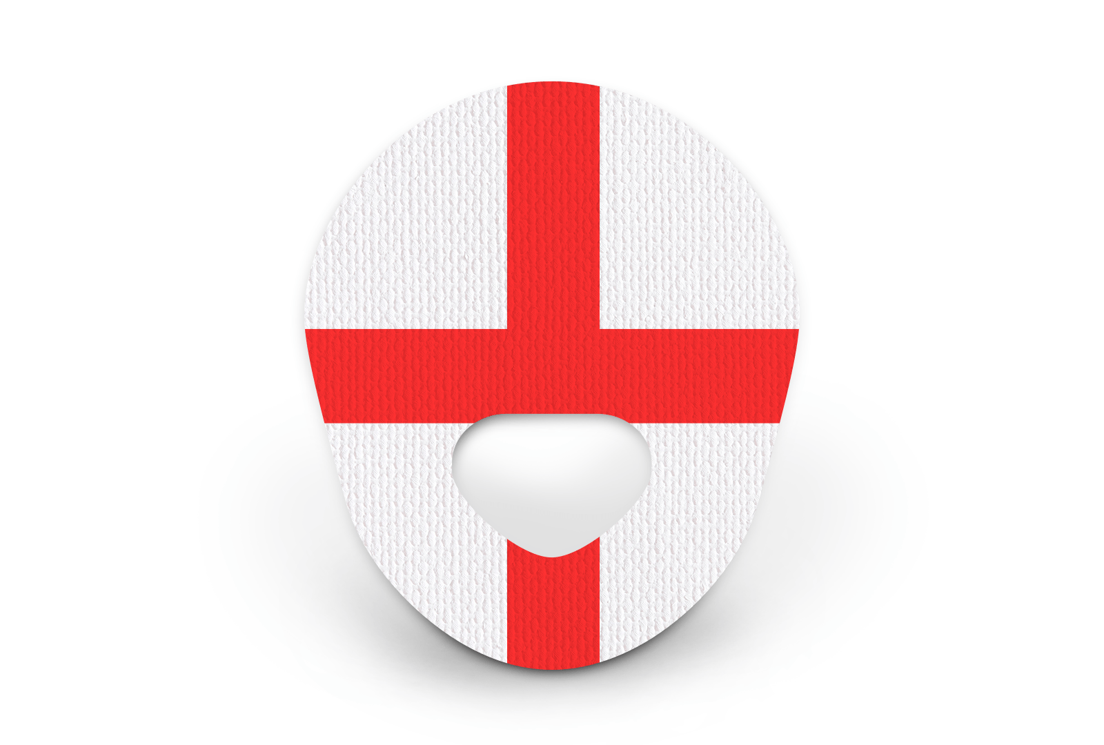 England Flag Patch - Guardian Enlite for Single diabetes supplies and insulin pumps