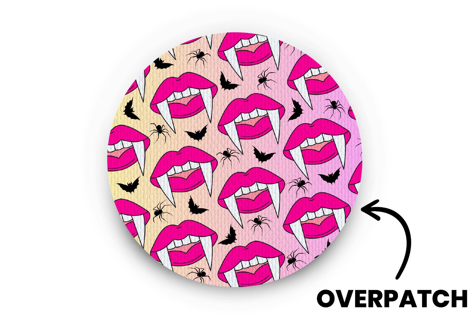 Fabulous Fangs Patch for Freestyle Libre 3 diabetes supplies and insulin pumps