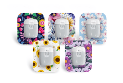 Floral Patch Pack for Medtrum Pump - 5 - Pack diabetes supplies and insulin pumps