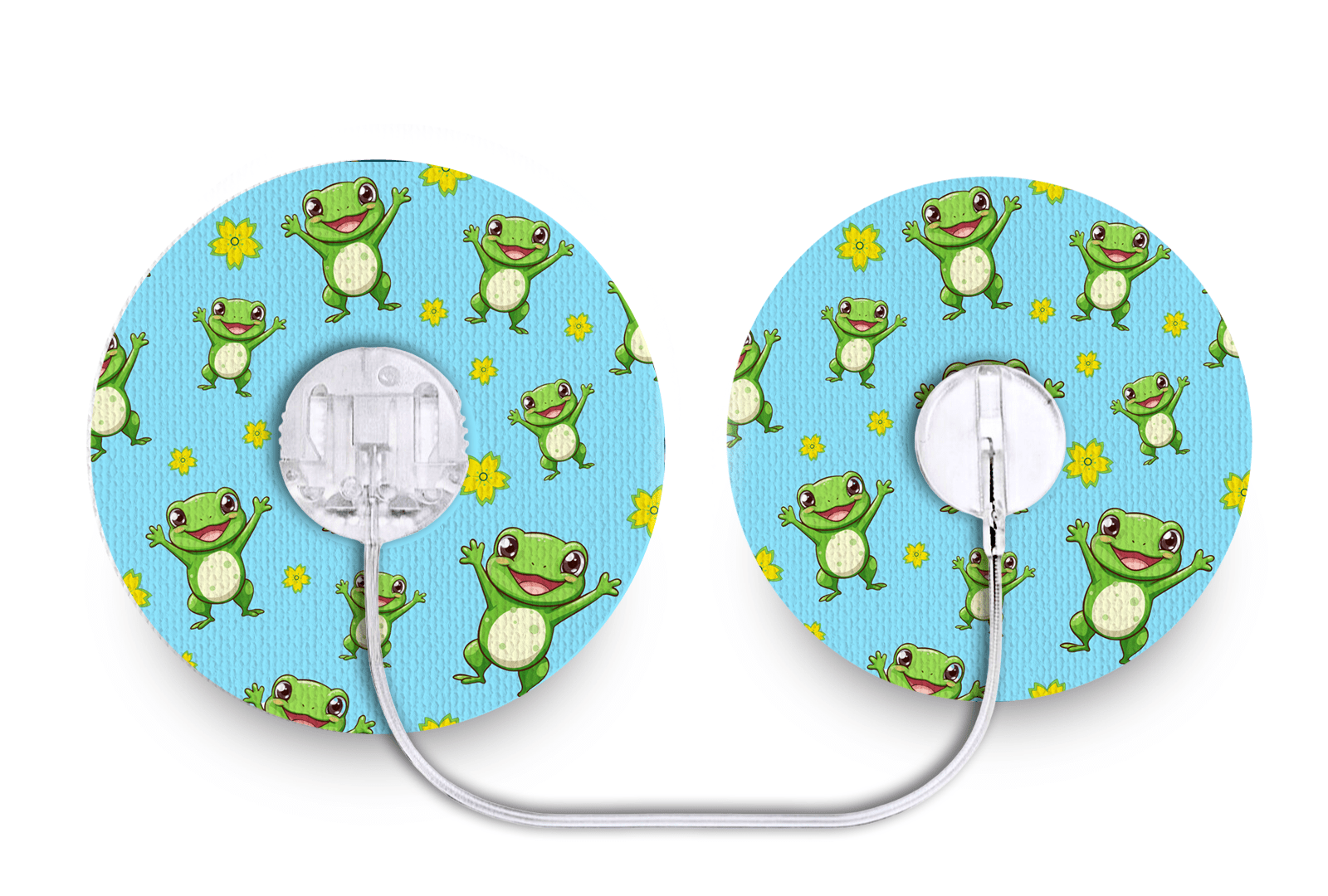 Freddy the Frog Patch - Tru - Steel for Single diabetes supplies and insulin pumps