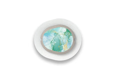 Green Marble Sticker - Dexcom G7 / One+ Sensor for diabetes supplies and insulin pumps