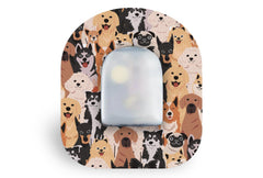 Happy Dogs Patch for Omnipod diabetes supplies and insulin pumps