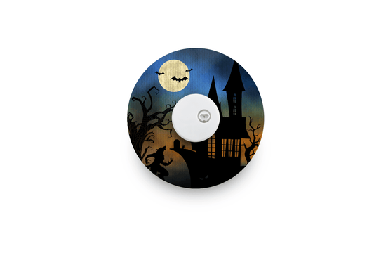 Haunted House Patch - Libre 3 for Single diabetes supplies and insulin pumps