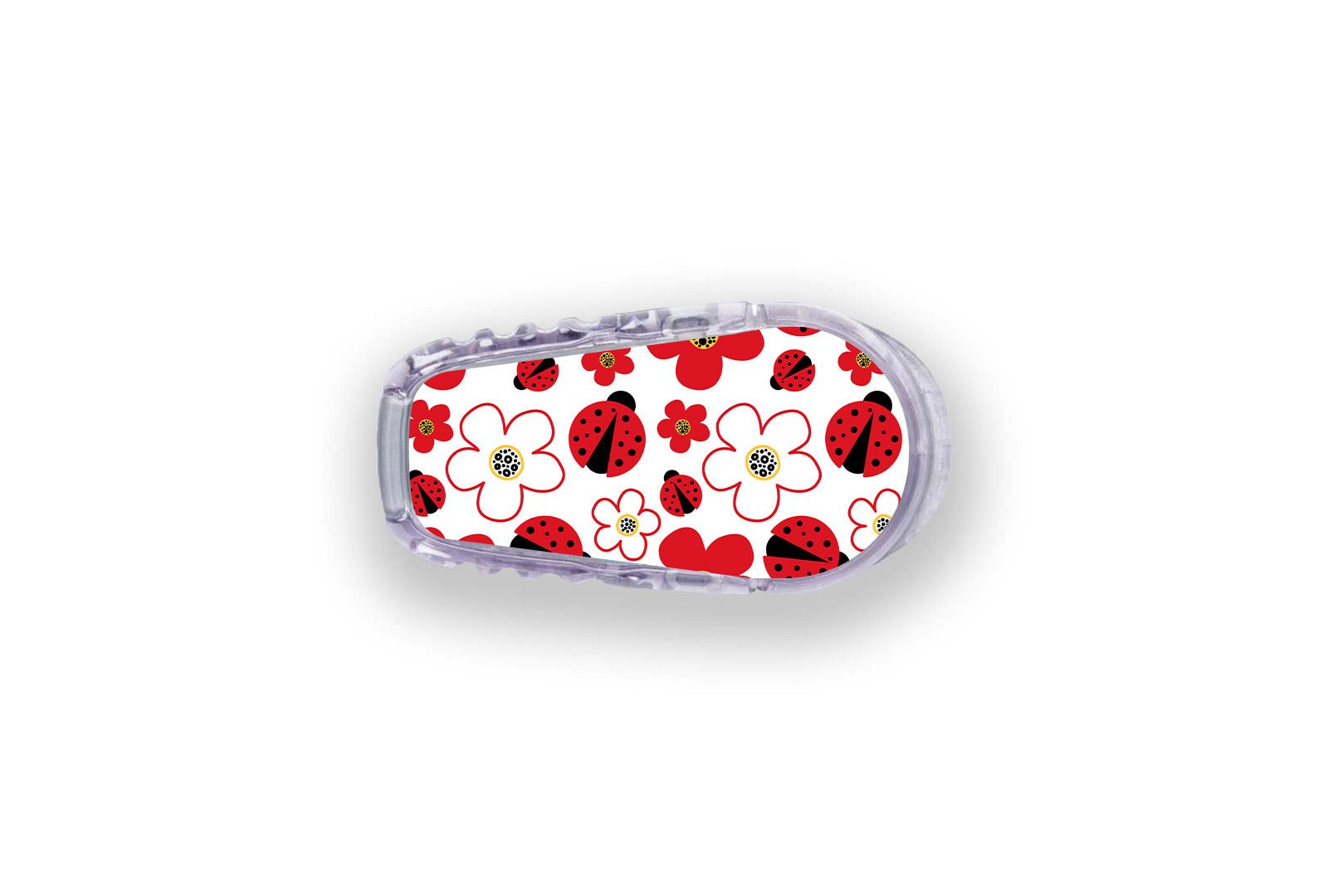Ladybird Sticker for Novopen diabetes supplies and insulin pumps