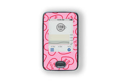 Love Hearts Sticker for Novopen 4, 5, 6, or Echo diabetes supplies and insulin pumps