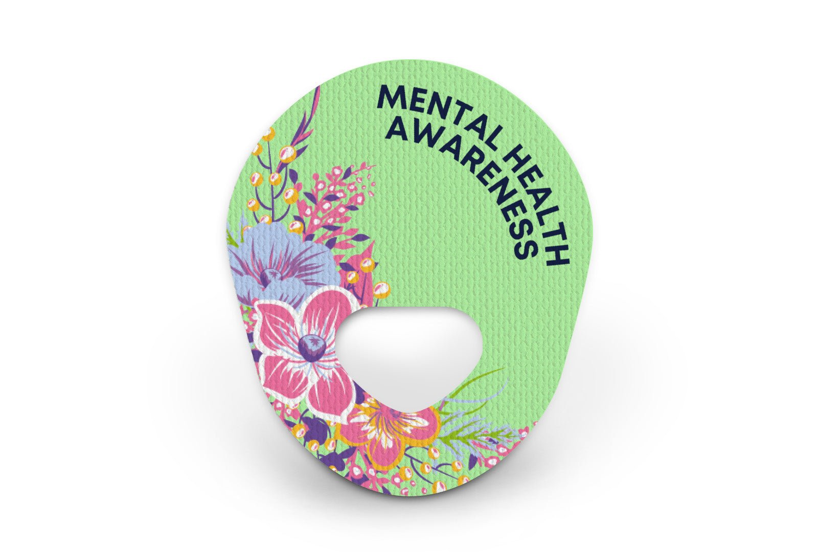 Mental Health Awareness Patch - Guardian Enlite for Single diabetes supplies and insulin pumps