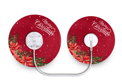 Merry Christmas Patch - Minimed Sure - T for Single diabetes supplies and insulin pumps