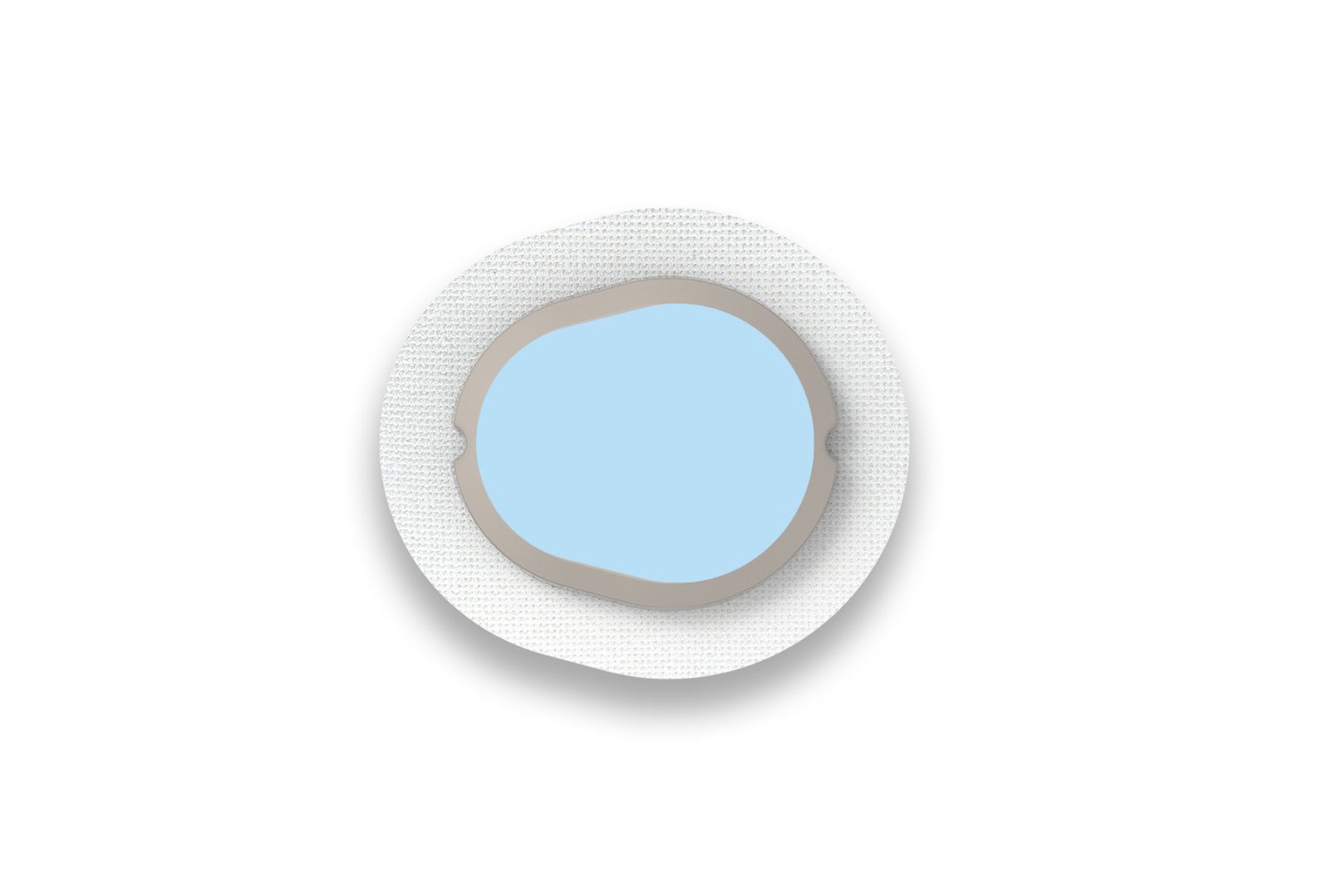 Pastel Blue Sticker - Dexcom G7 / One+ Sensor for diabetes supplies and insulin pumps