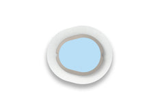 Pastel Blue Sticker - Dexcom G7 / One+ Sensor for diabetes supplies and insulin pumps