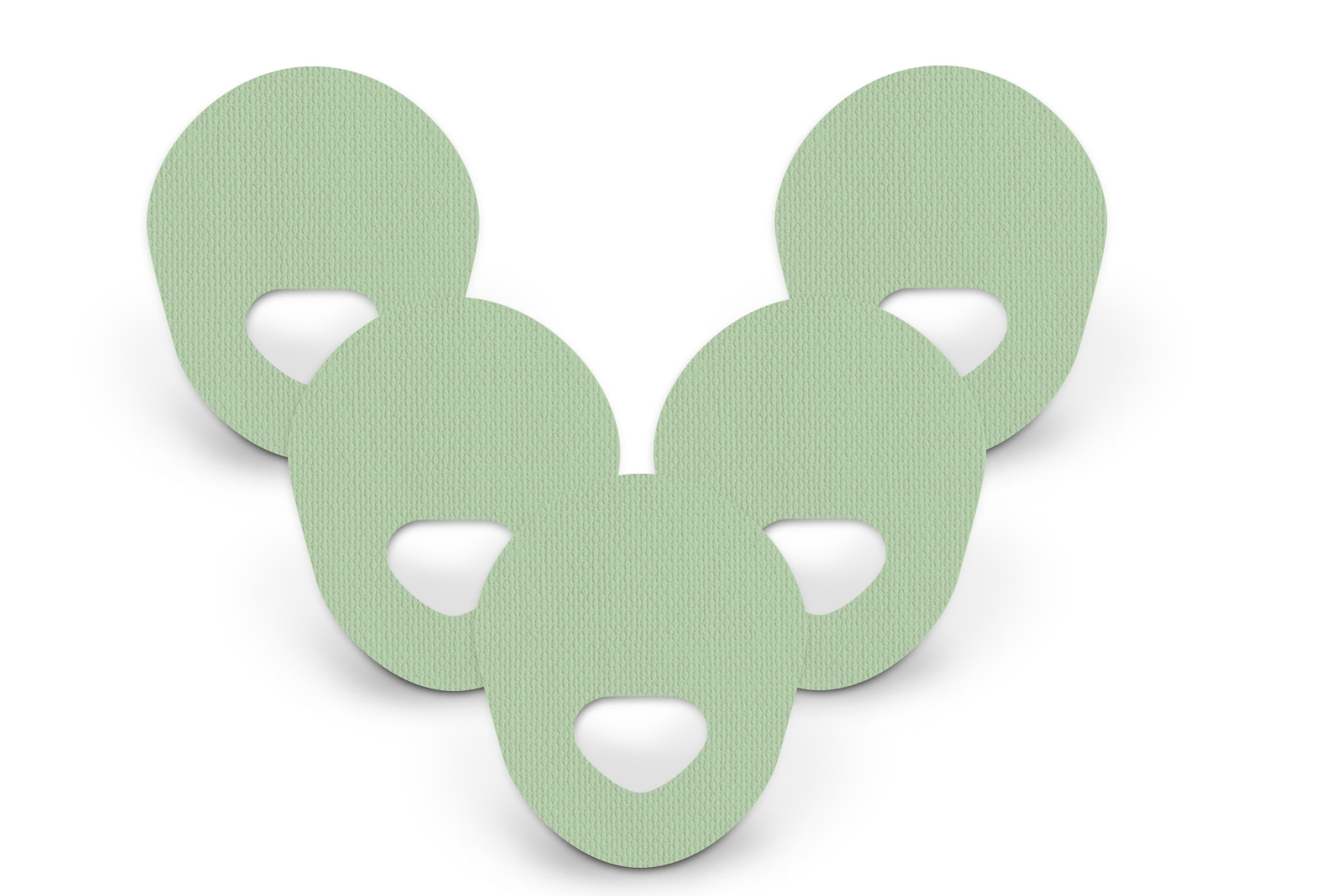 Pastel Green Patch Pack for Guardian Enlite diabetes supplies and insulin pumps