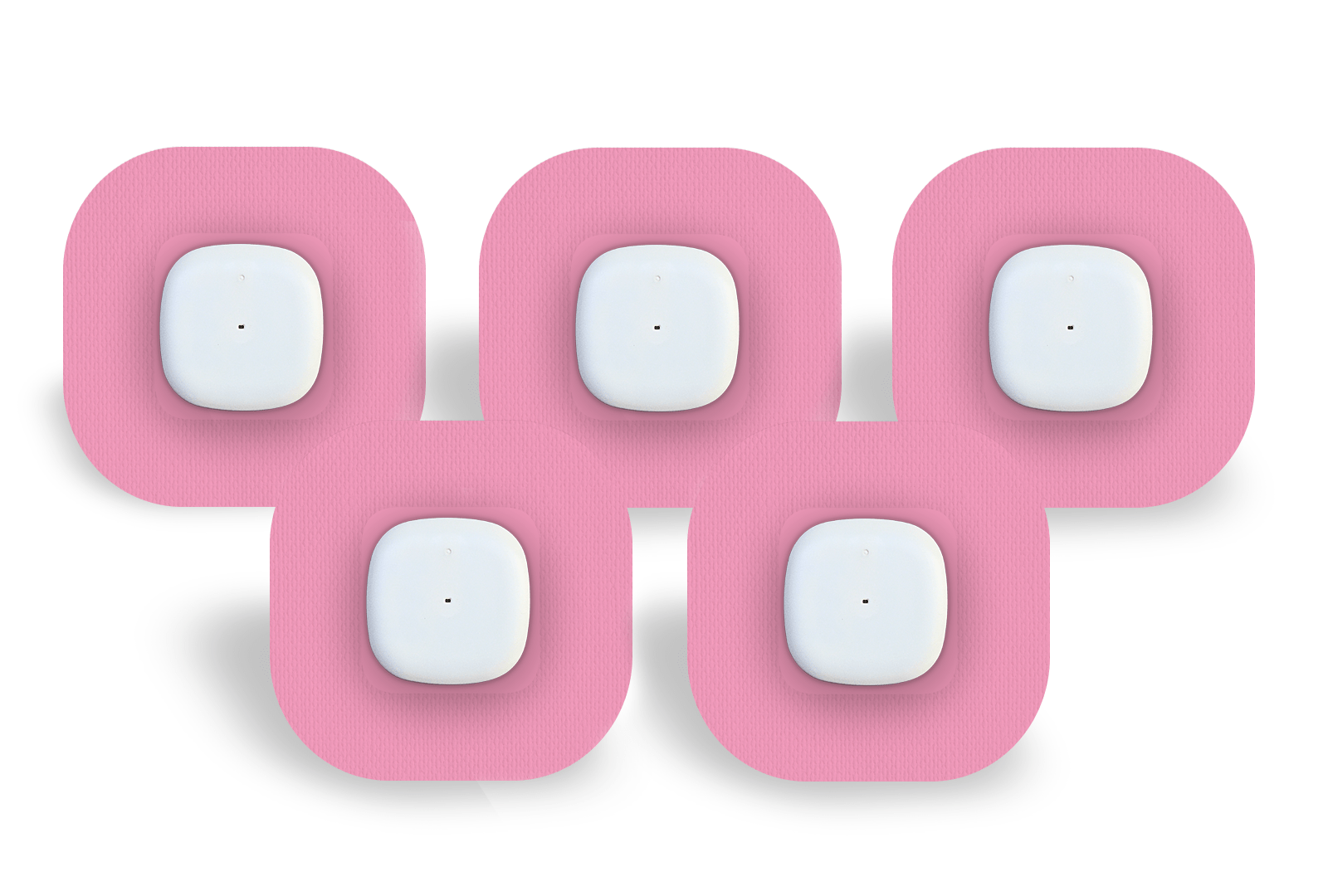 Pastel Pink Patch Pack for Simplera diabetes supplies and insulin pumps