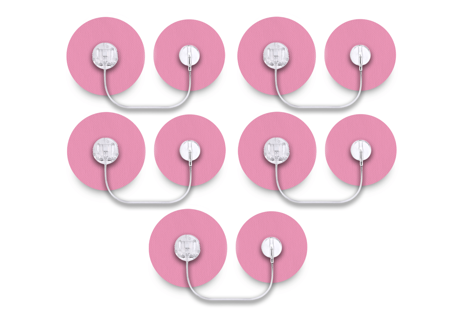 Pastel Pink Patch Pack for Tru - Steel diabetes supplies and insulin pumps