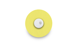 Pastel Yellow Patch - Libre 3 for Single diabetes supplies and insulin pumps