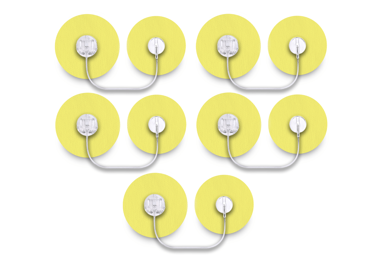 Pastel Yellow Patch Pack for Tru - Steel diabetes supplies and insulin pumps