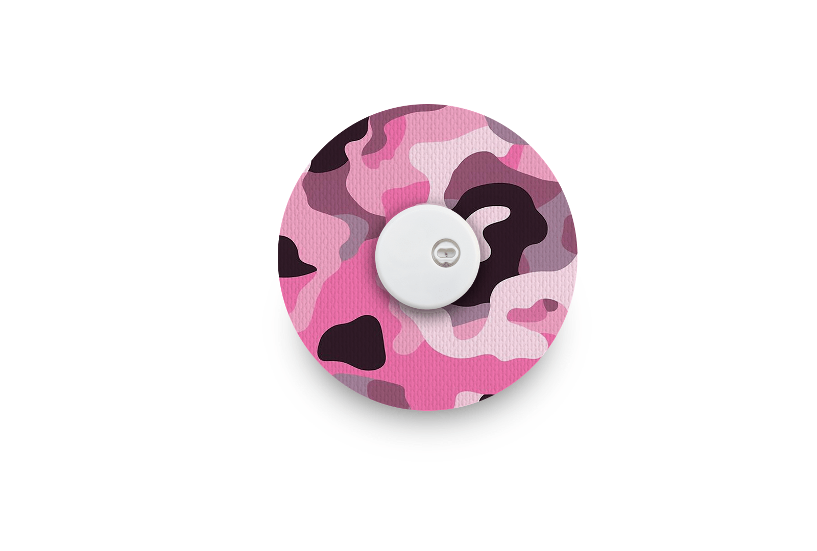 Pink Camo Patch for Freestyle Libre 3 diabetes supplies and insulin pumps